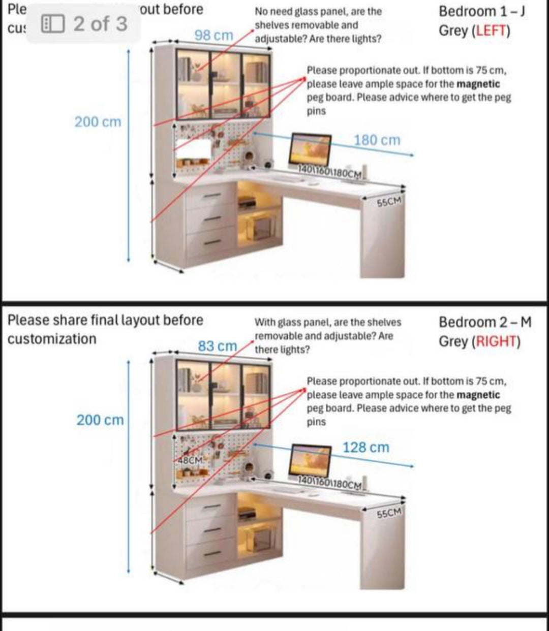 CUSTOM LINK 2 TABLES