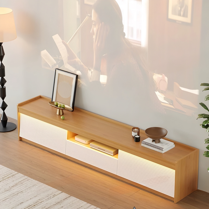 VALO Modern Solid Wood TV Console