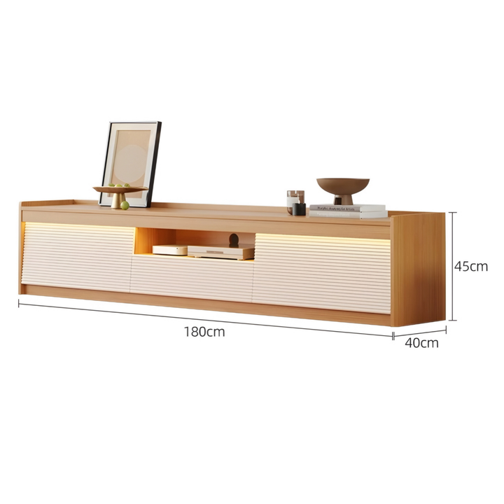 VALO Modern Solid Wood TV Console