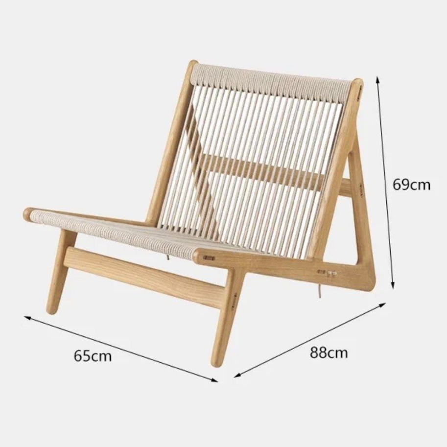 DAKOTA Japandi Lounge Chair