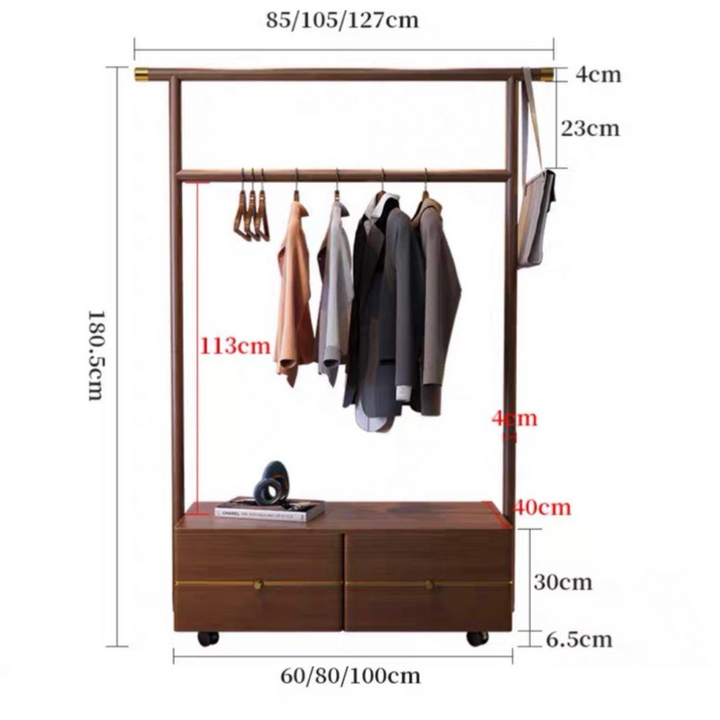 VESPASIA Open Concept Wardrobe
