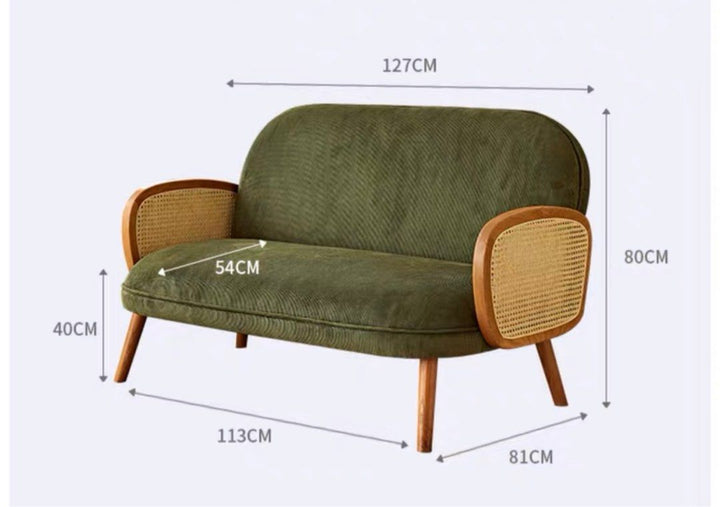 SOLVYN Modern Fabric Sofa