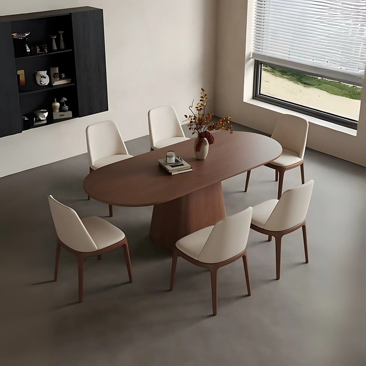CARINO Modern Solid Wood Dining Table