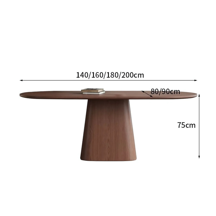 CARINO Modern Solid Wood Dining Table