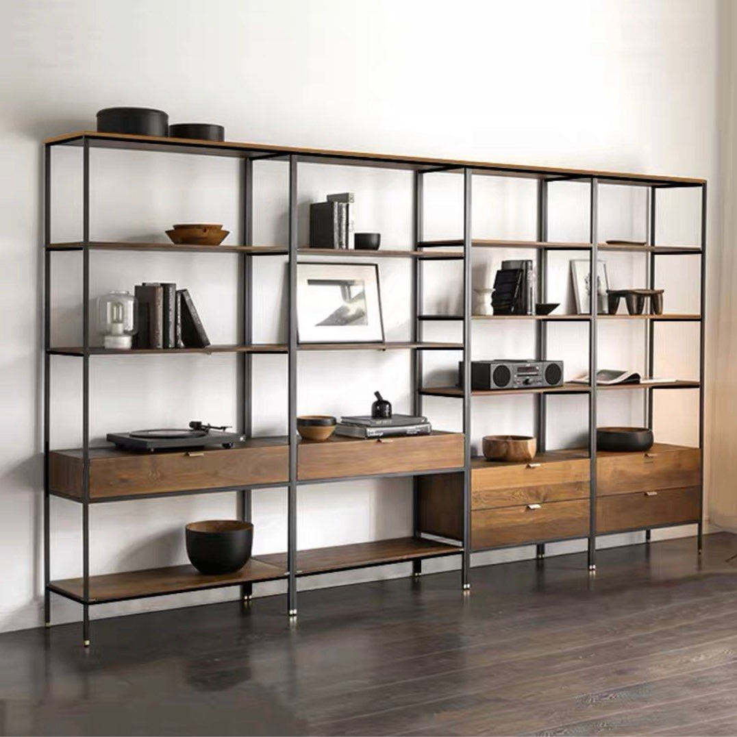 CAIO Industrial Wood Shelf