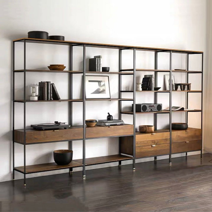 CAIO Industrial Wood Shelf