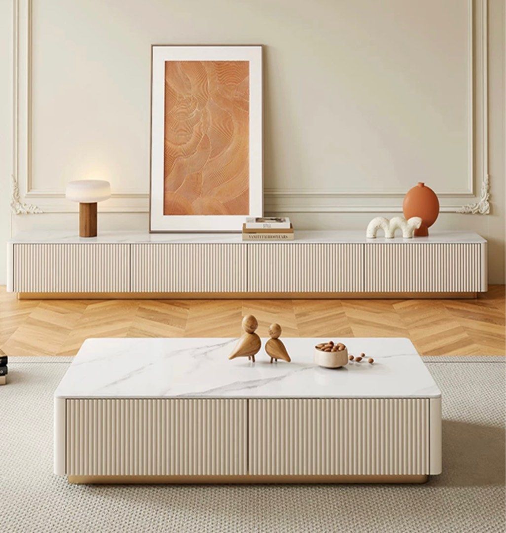 JACO Modern TV Console & Coffee Table