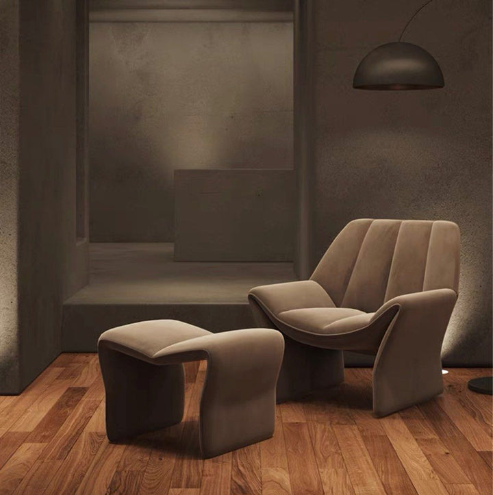 STANLEY Modern Lounge Chair & Footstool