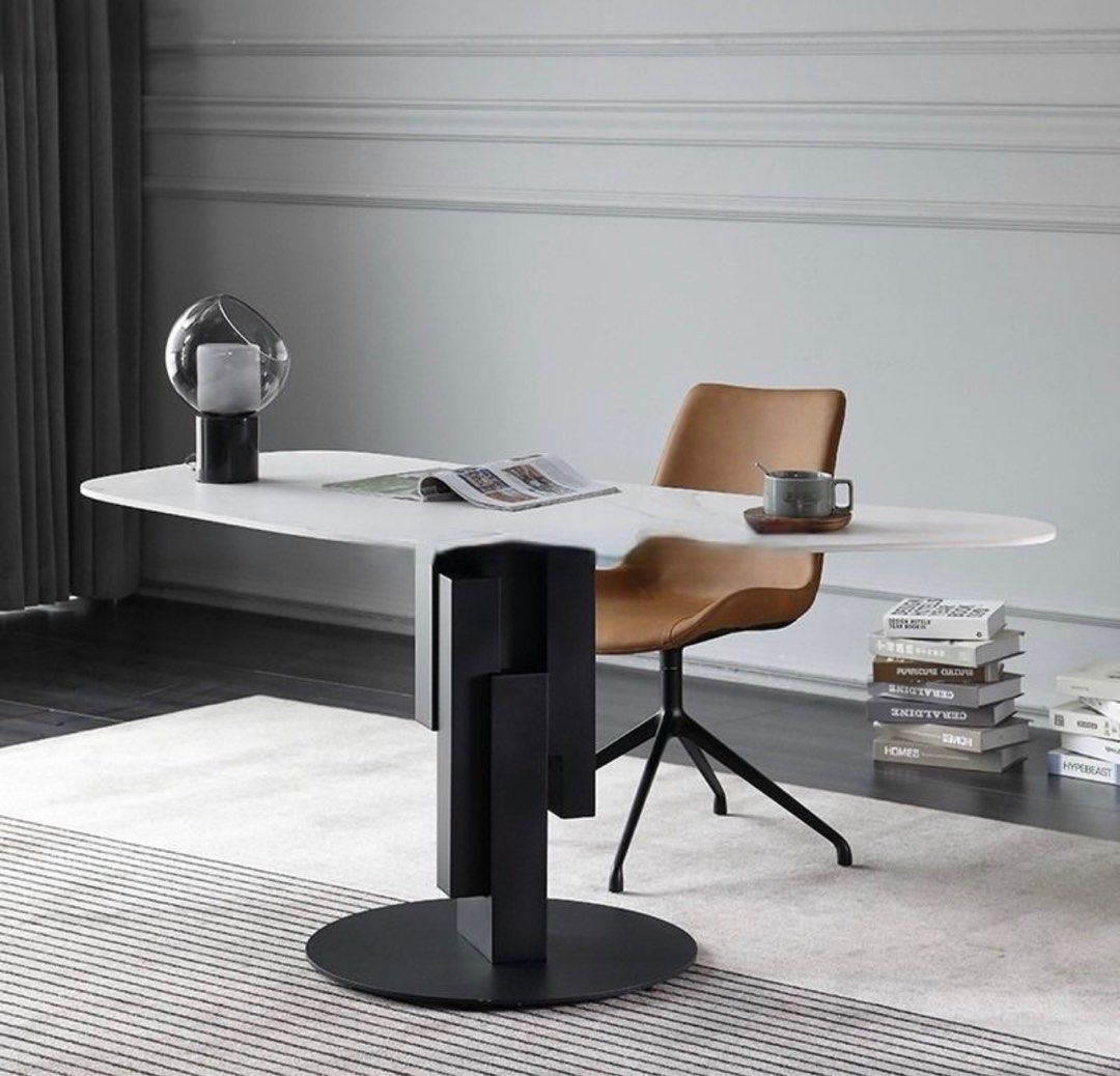 CLAYTON Modern Marble Office Table