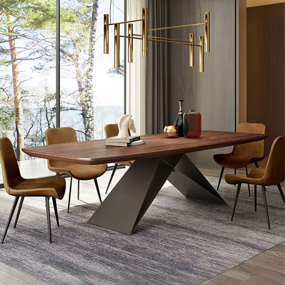 LEVON Modern Solid Wood Dining Table – Radical Homes