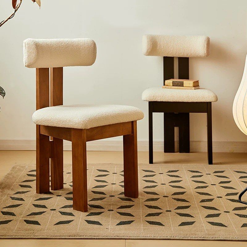 SPACE Modern Boucle Dining Chair