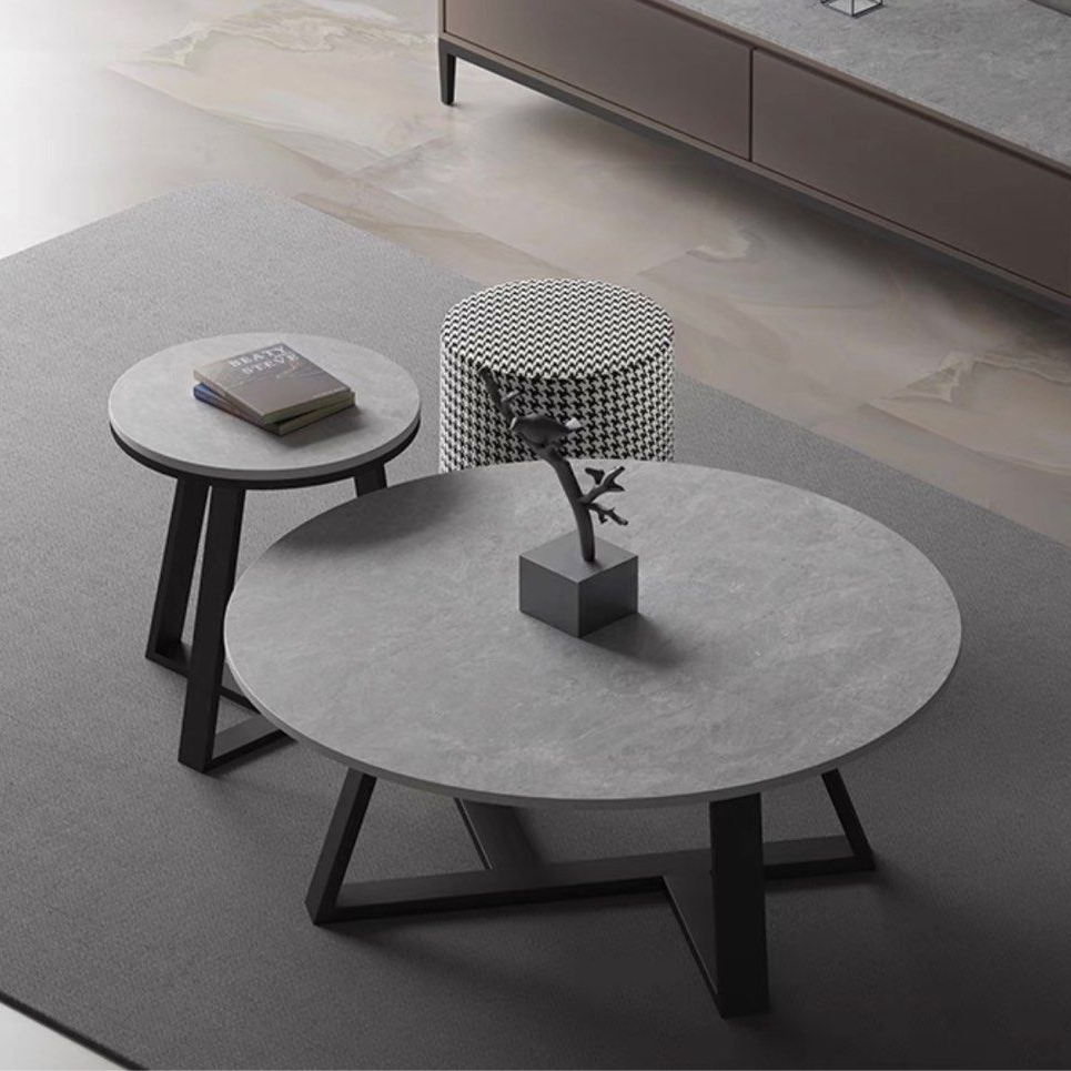 ALCANTARA Modern Slate Coffee Table