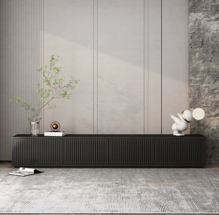 CESTER Japandi Solid Wood TV Console