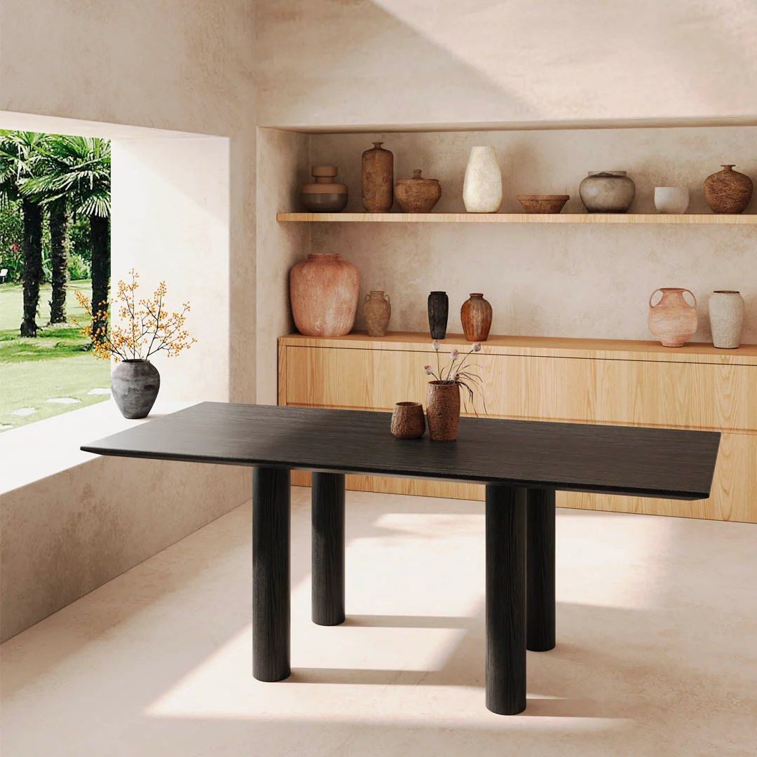 CADIAN Modern Solid Wood Dining Table