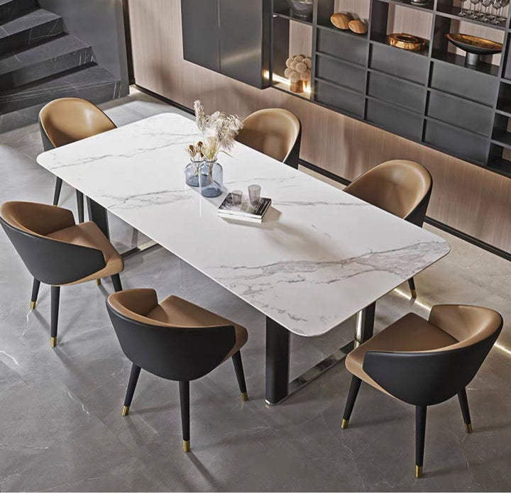 COMBS Modern Sintered Stone Dining Table