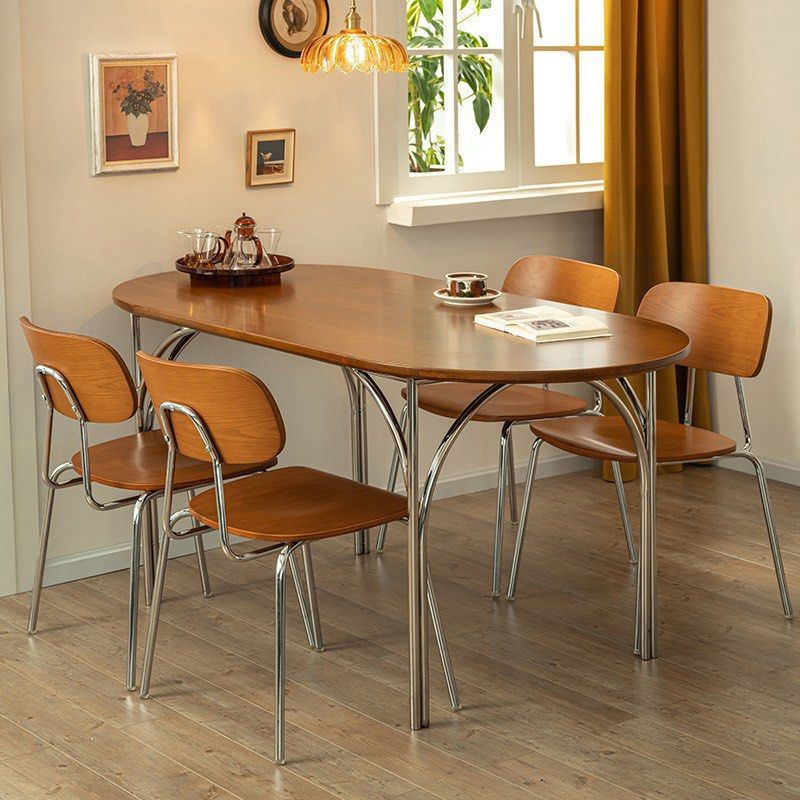 CLARK Oval Pine Wood Dining Table