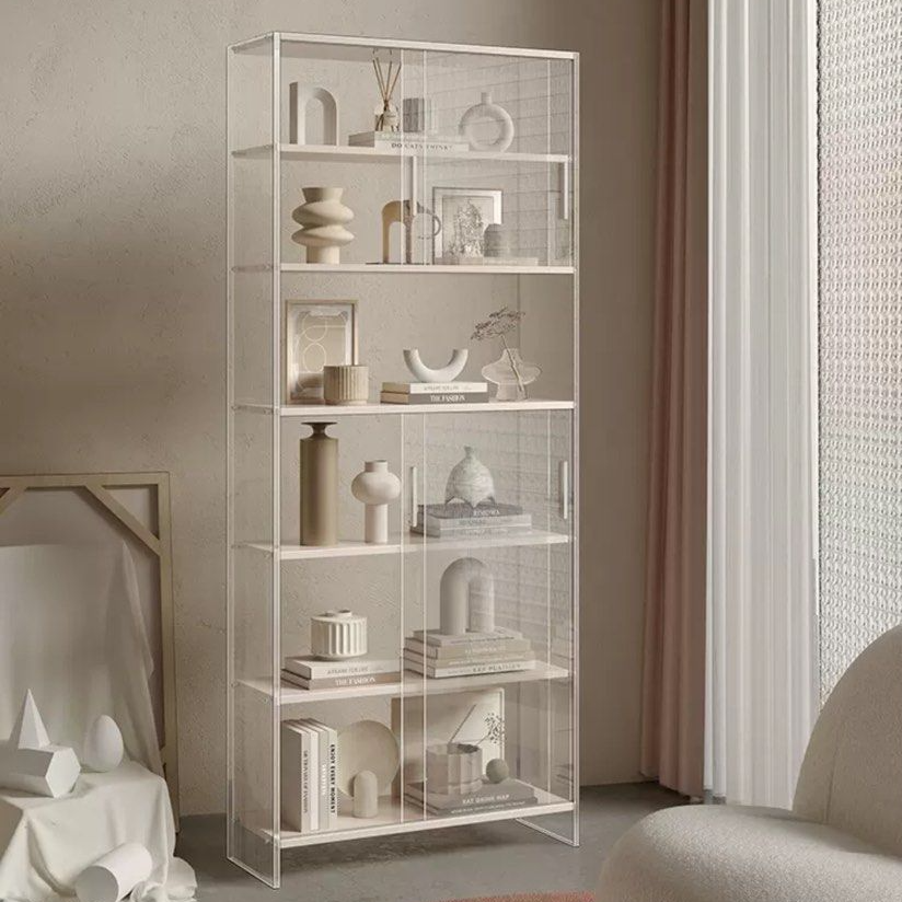 CALEB Modern Acrylic Bookcase