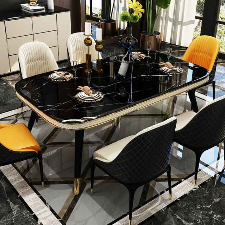 CORBETT Modern Marble Dining Table
