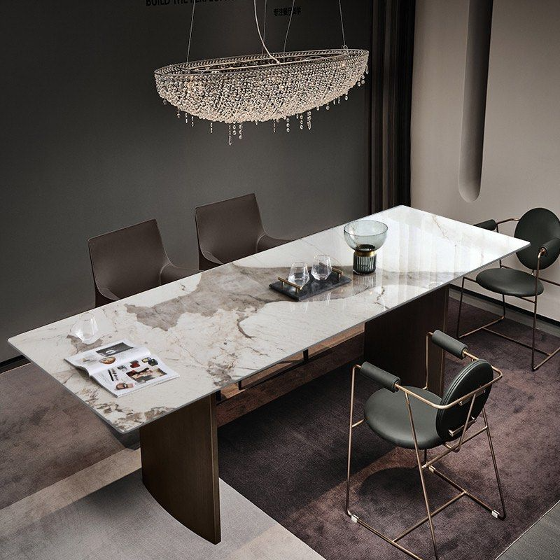 DARNELL Modern Sintered Stone Dining Table