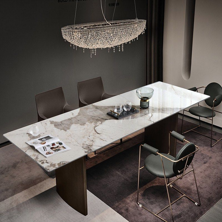 DARNELL Modern Sintered Stone Dining Table