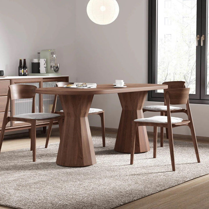 STEYN Modern Solid Wood Dining Table