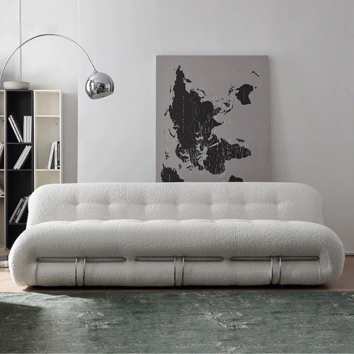 CAVENDRA Modern Boucle Sofa