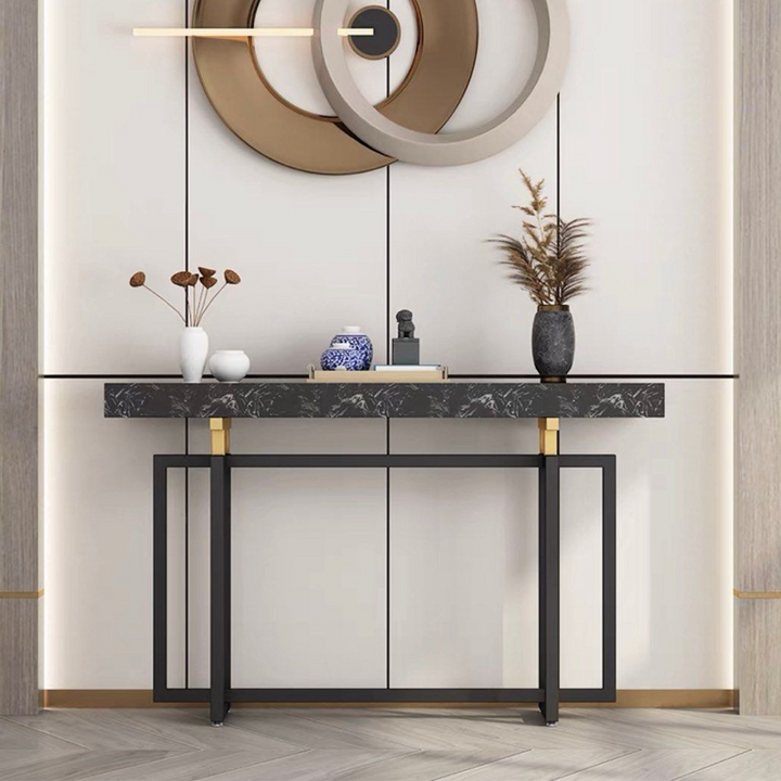 SHILOH Modern Marble Console Table