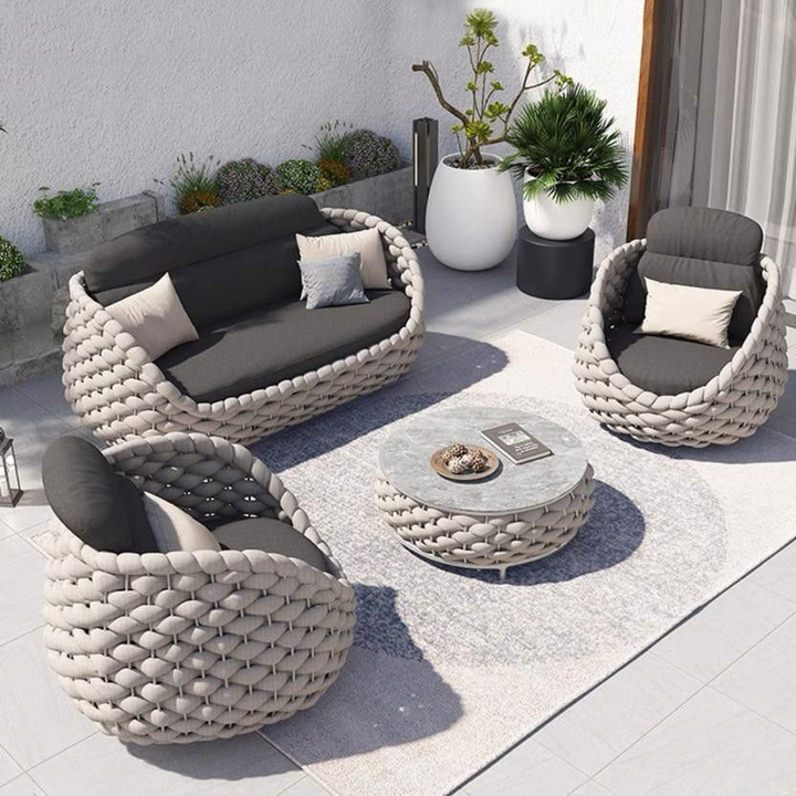 SOLARA Modern Outdoor Sofa Set