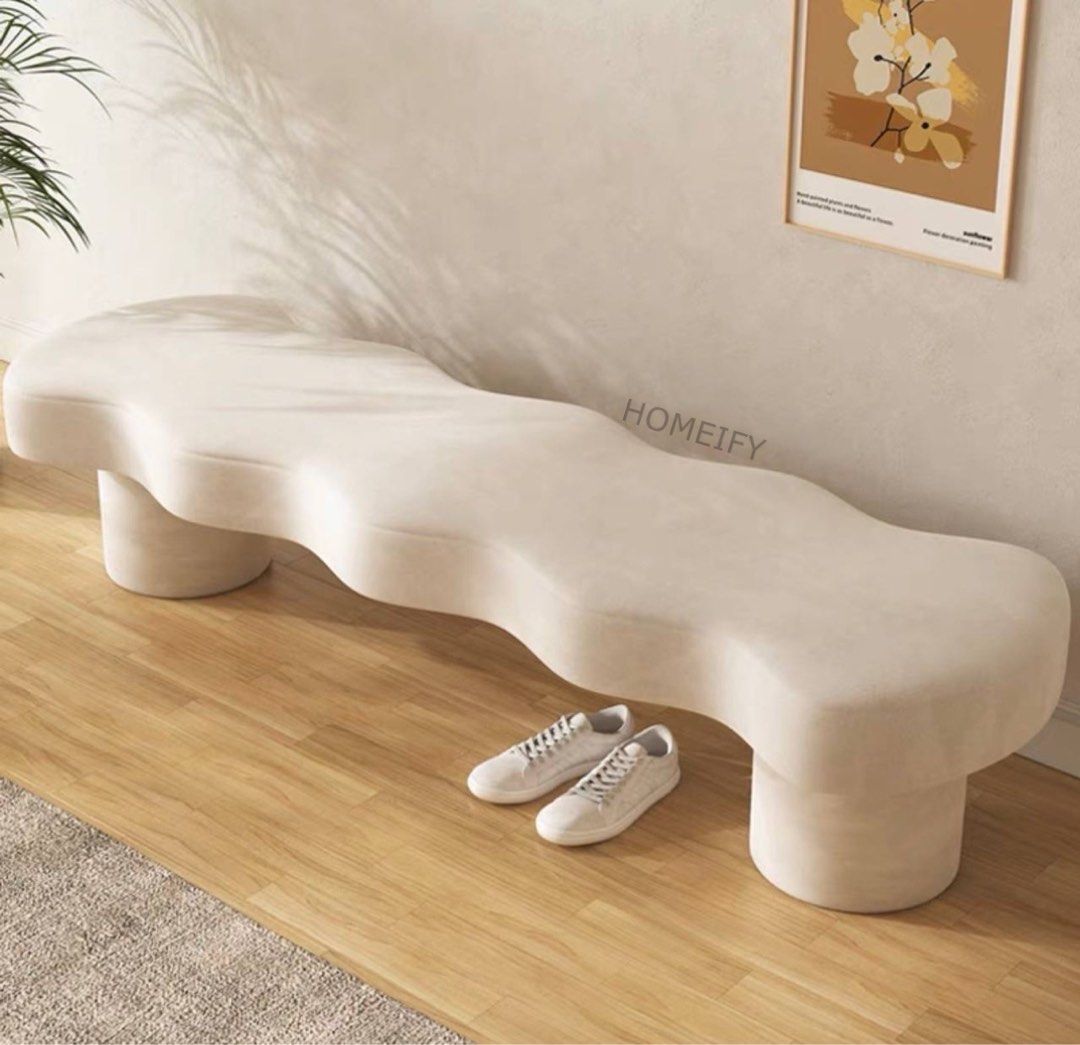 CALLAN Modern Jaggered Bench