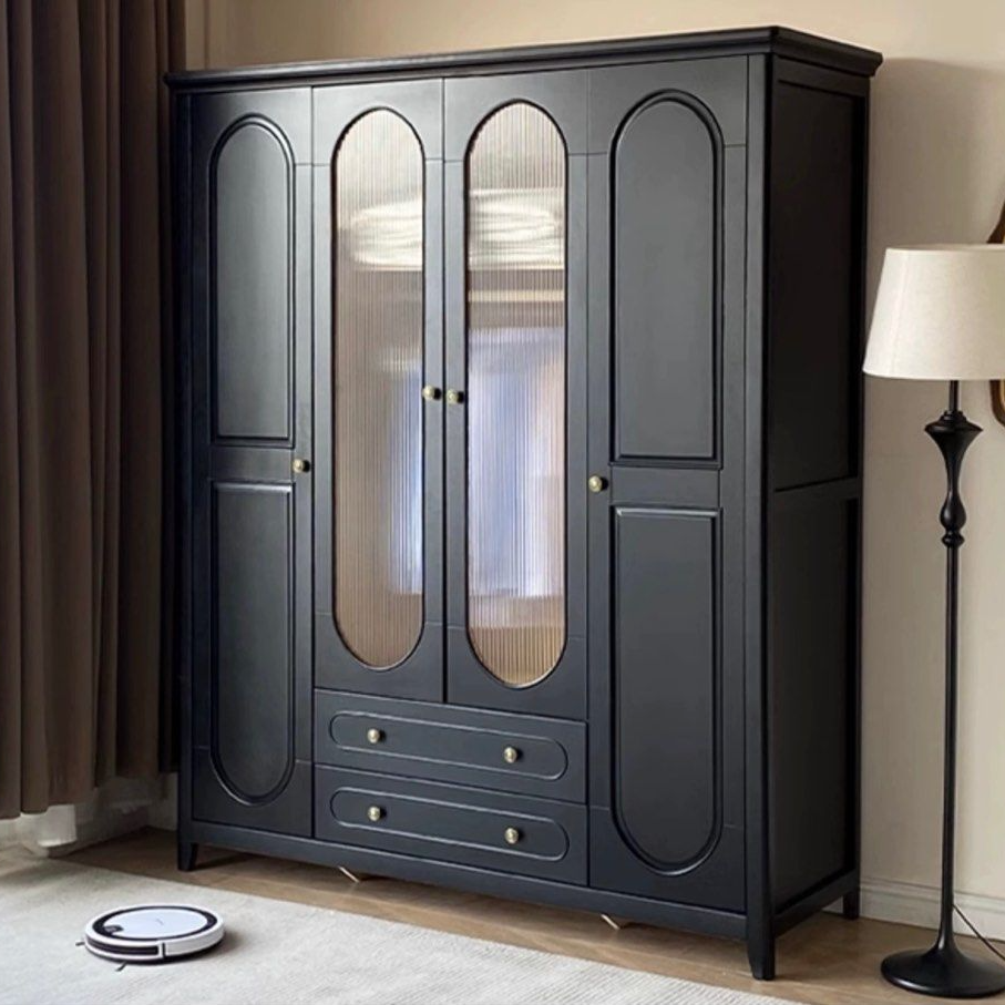 CALPURNIA Vintage Solid Wood Wardrobe