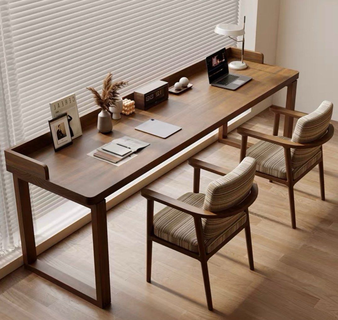 CONRAD Modern Solid Wood Study Desk
