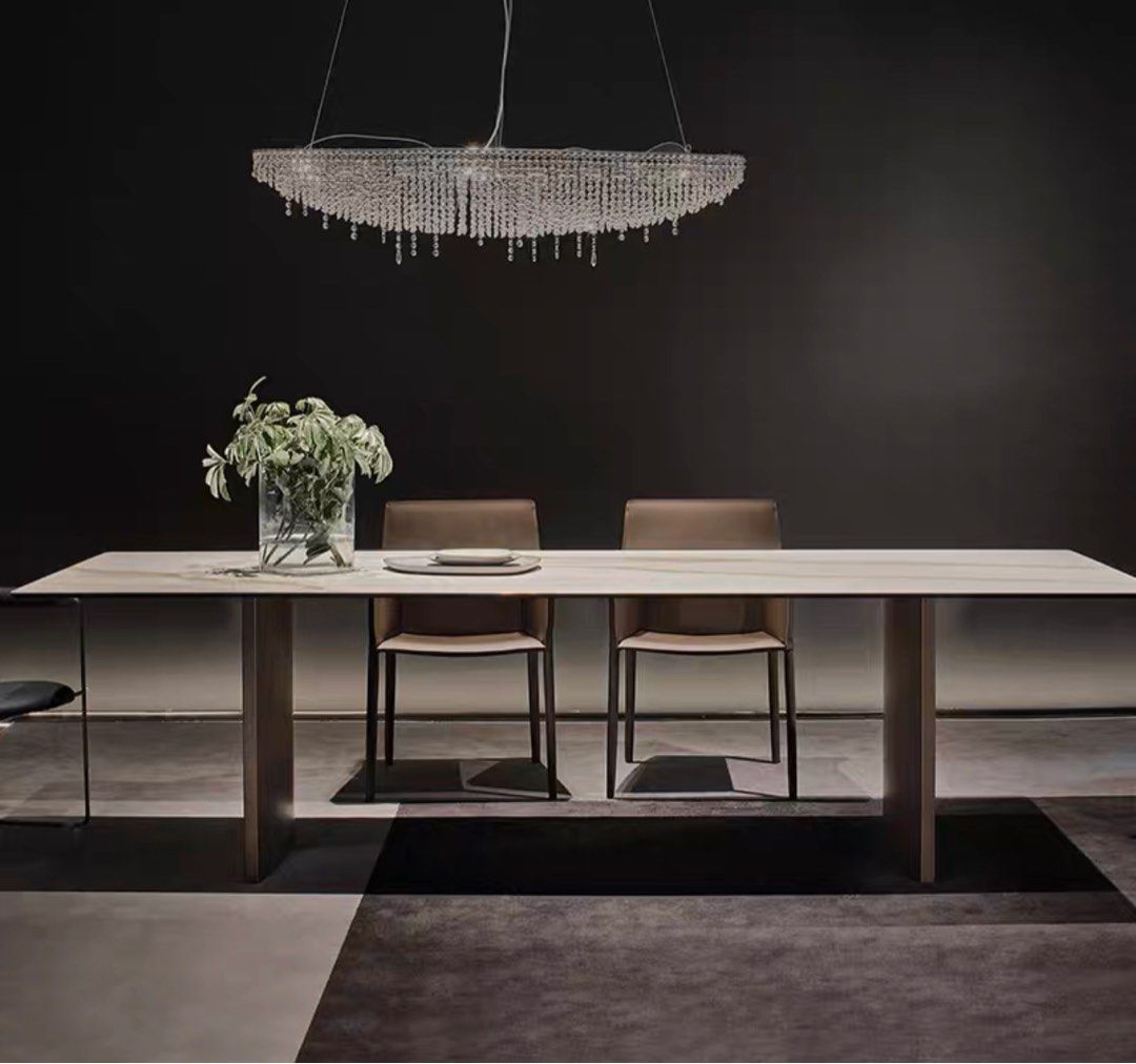 DARNELL Modern Sintered Stone Dining Table