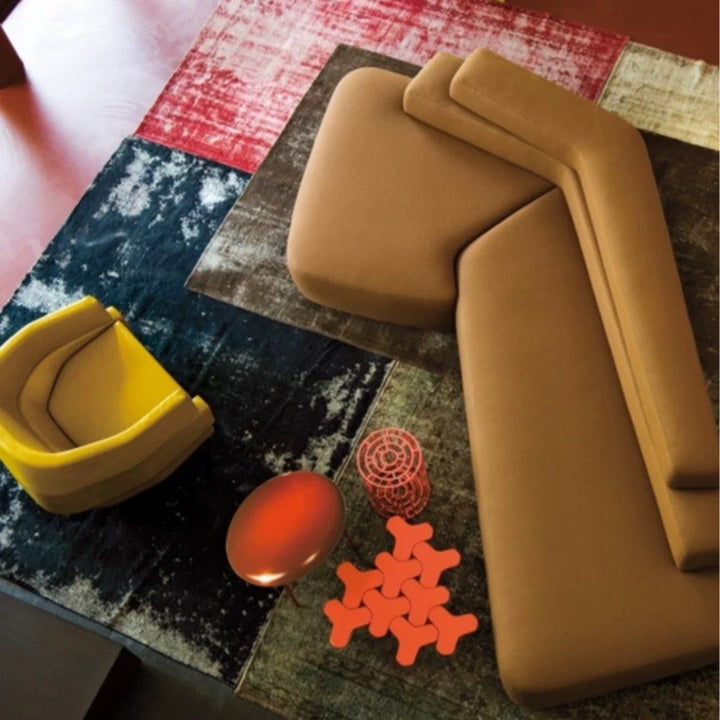 CRAGE Modern Curved Sofa