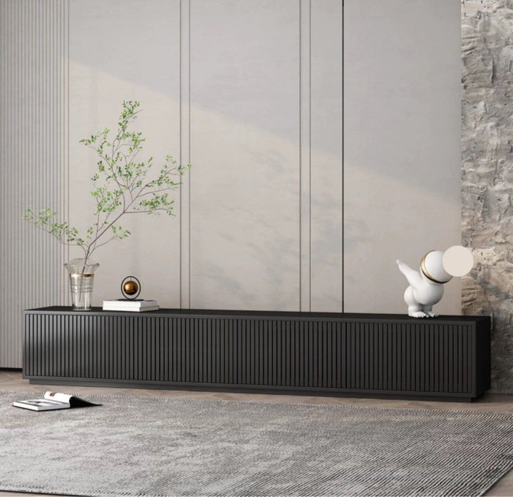 CESTER Japandi Solid Wood TV Console