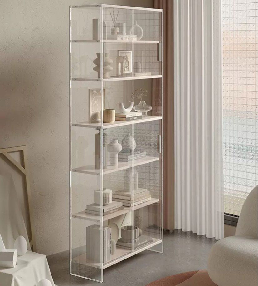 CALEB Modern Acrylic Bookcase