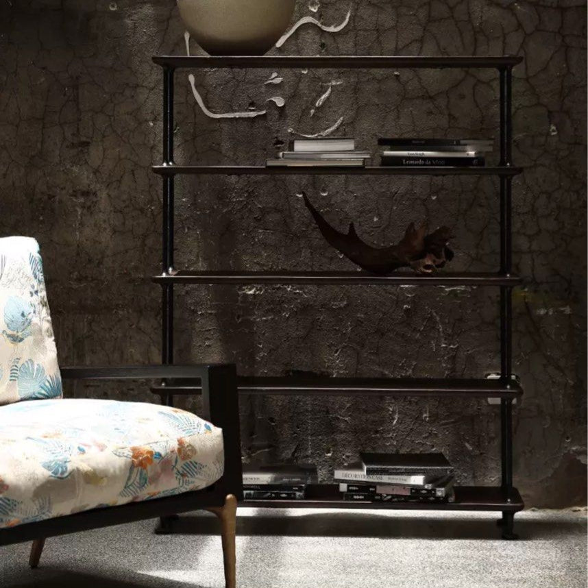 CASION Vintage Solid Wood Display Shelf