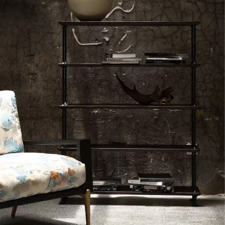 CASION Vintage Solid Wood Display Shelf