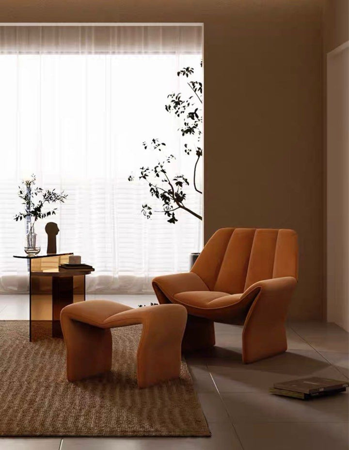 STANLEY Modern Lounge Chair & Footstool