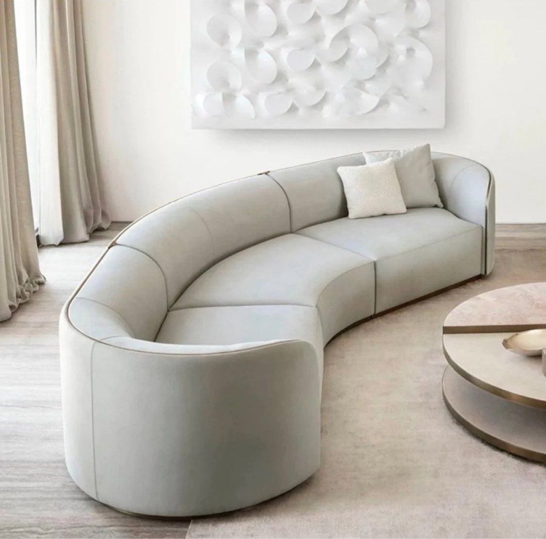 CELESTE Sectional Curve Round Sofa