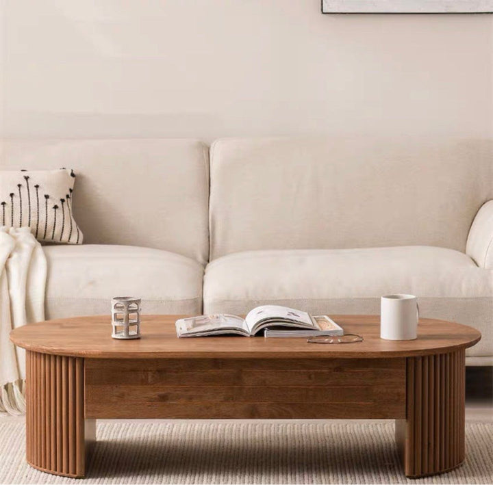 GAINZA Extendable Walnut Coffee Table