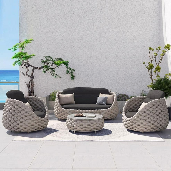 SOLARA Modern Outdoor Sofa Set