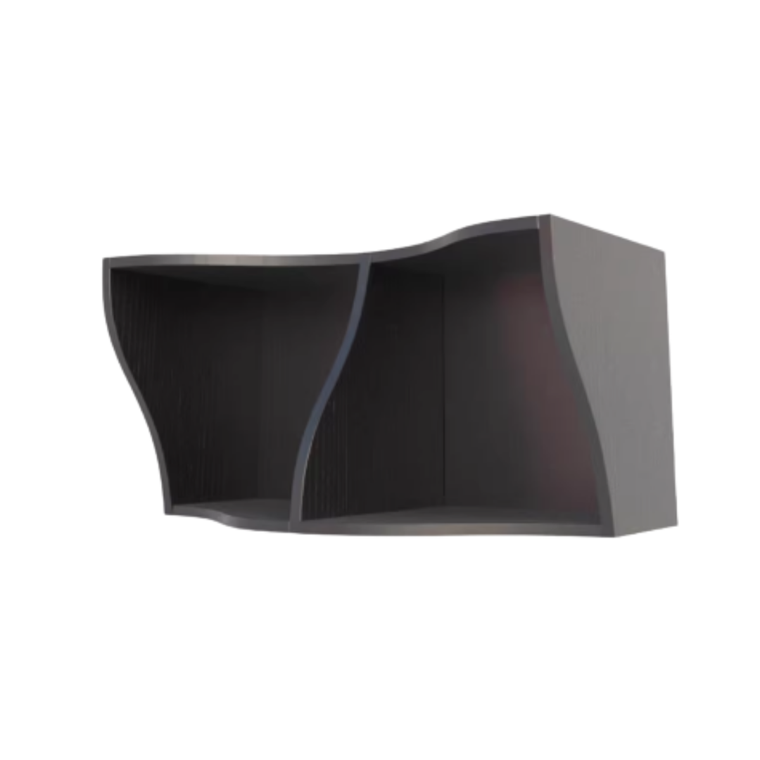 ARVO Modern Curved Bookshelf