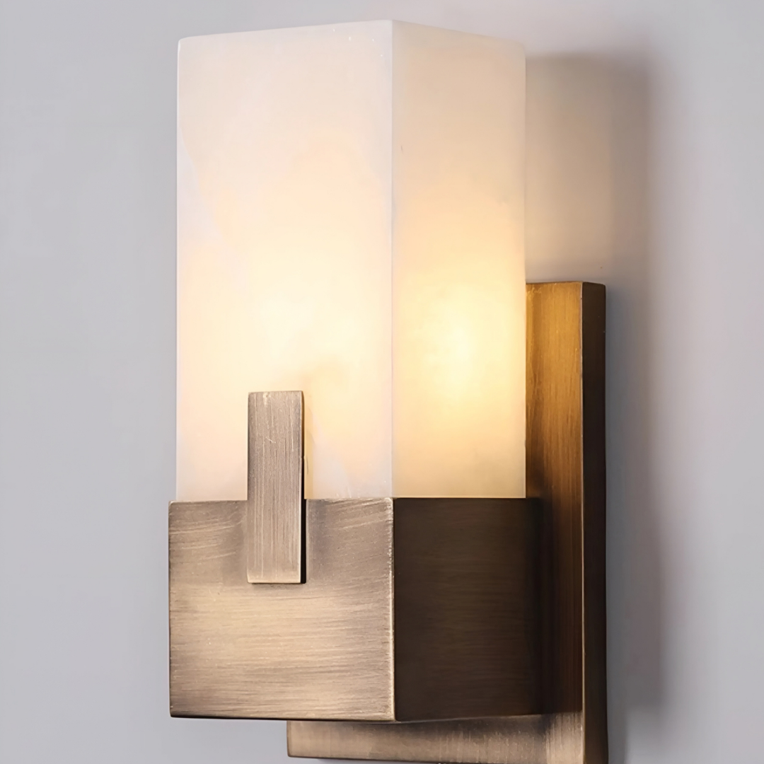 CURELIA Natural Marble Wall Light