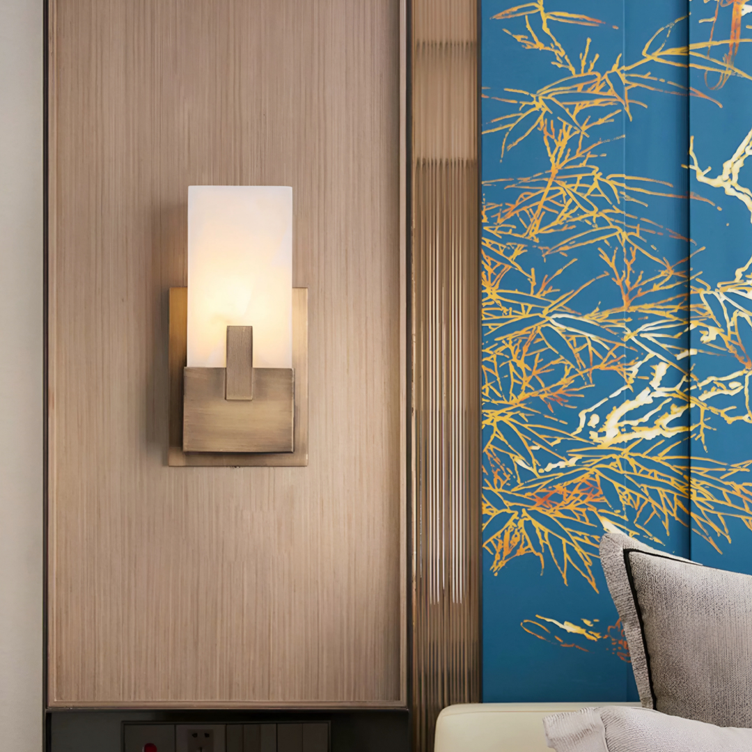 CURELIA Natural Marble Wall Light