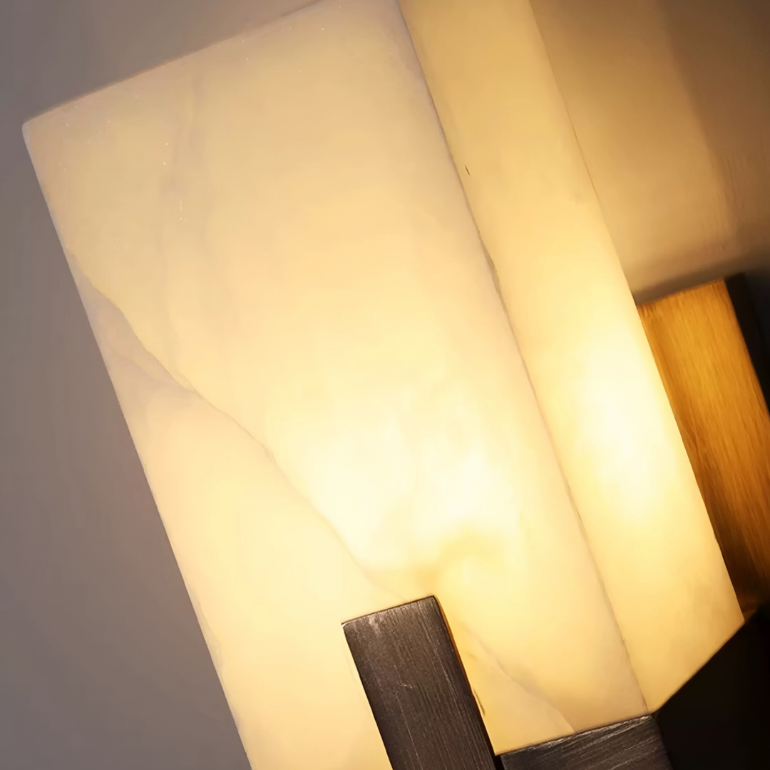 CURELIA Natural Marble Wall Light