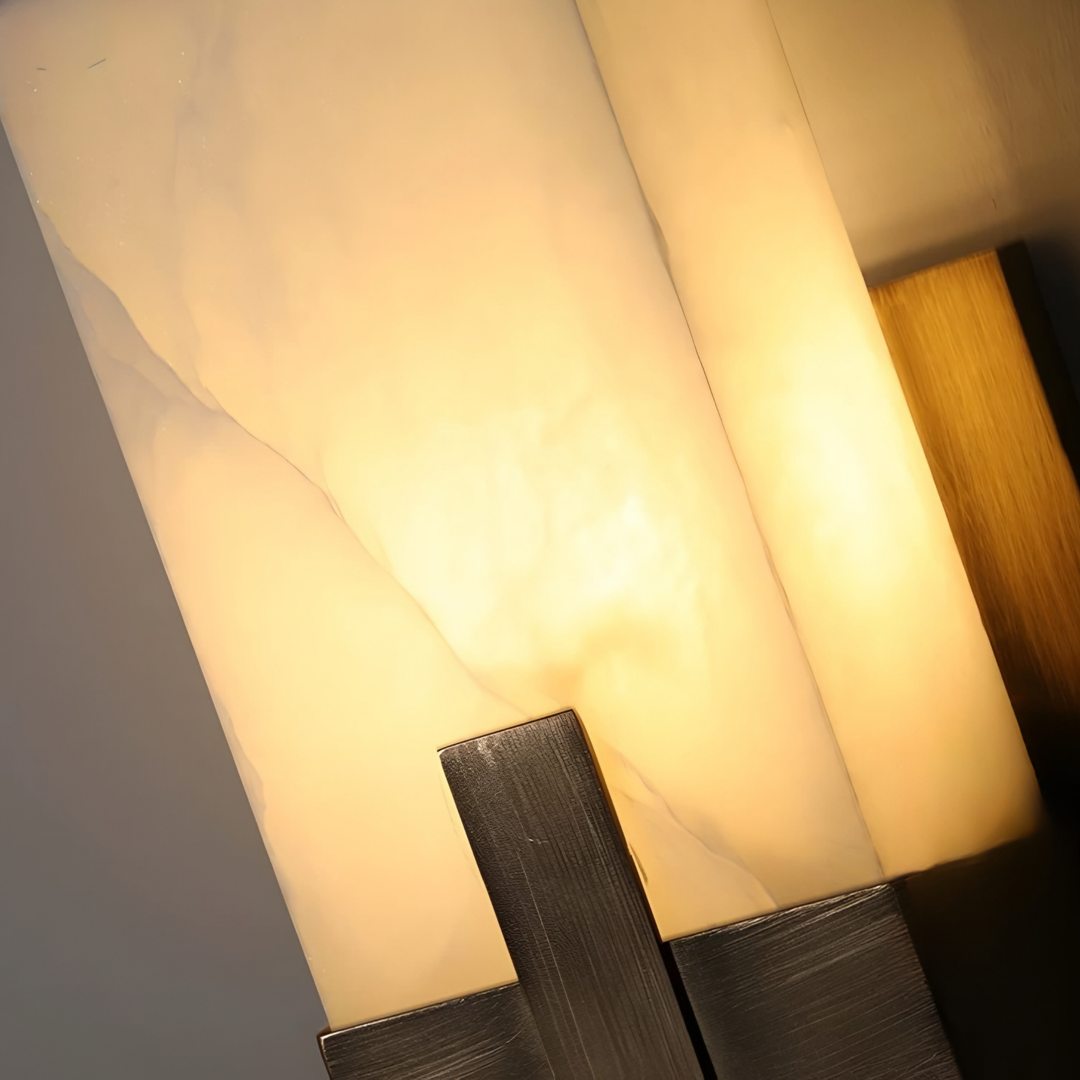 CURELIA Natural Marble Wall Light