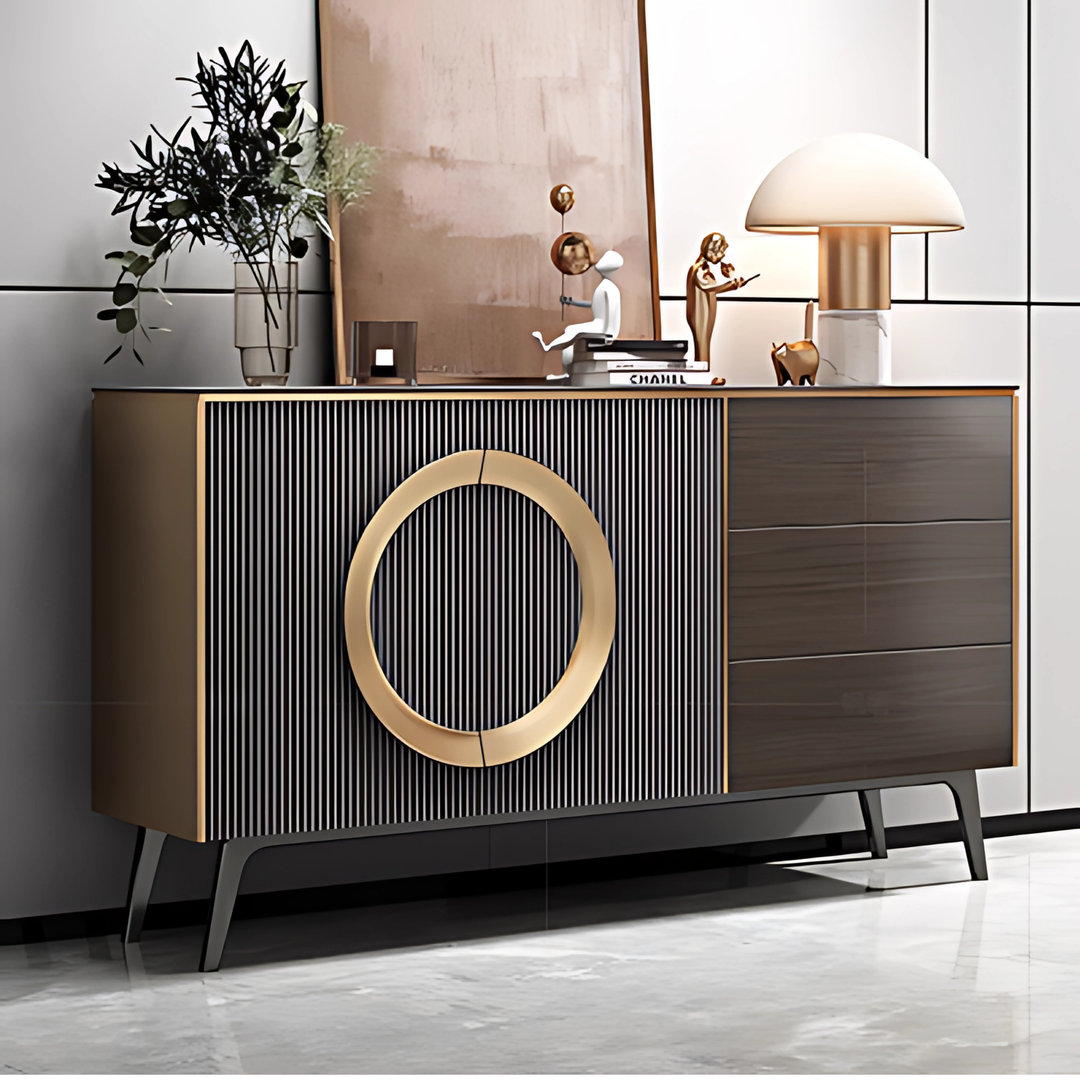 RENZO Modern Sintered Stone Sideboard