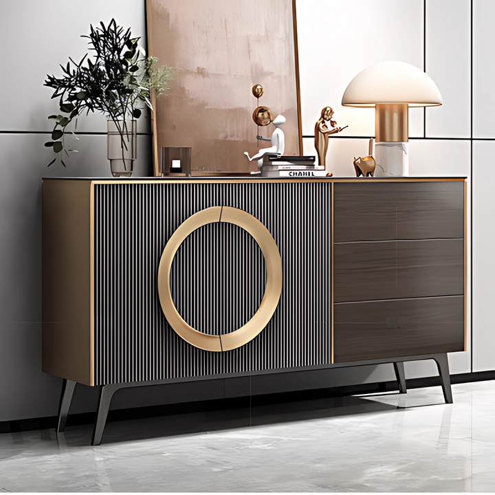 RENZO Modern Sintered Stone Sideboard