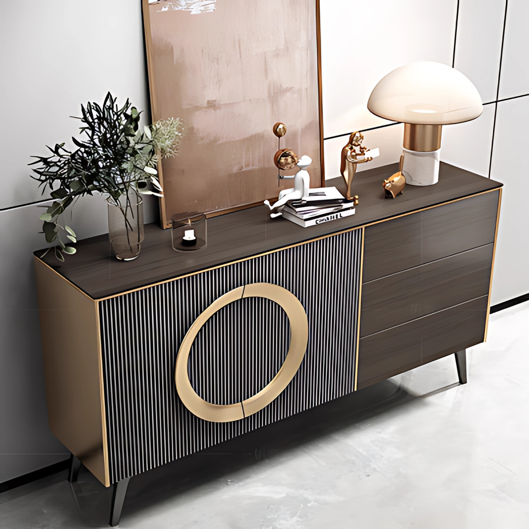 RENZO Modern Sintered Stone Sideboard