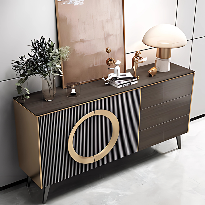 RENZO Modern Sintered Stone Sideboard